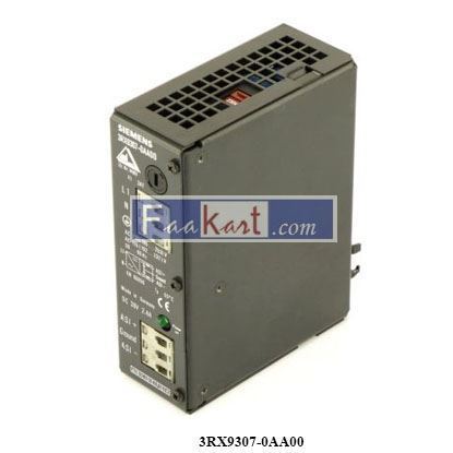 Picture of 3RX9307-0AA00  SIEMENS  INTERFACE POWER SUPPLY UNIT
