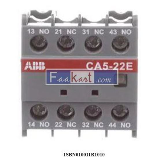 Picture of CC5-10   1SBN010011R1010 ABB  Auxiliary Contact Block