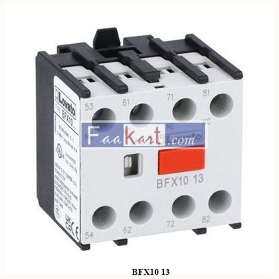 Picture of BFX10 13  Lovato ELECTRIC  Auxiliary Contact Block