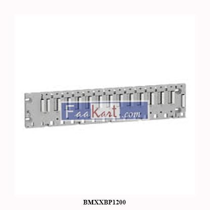 Picture of BMXXBP1200 SCHNEIDER ELECTRIC rack M340 -12 slots - panel or plate mounting