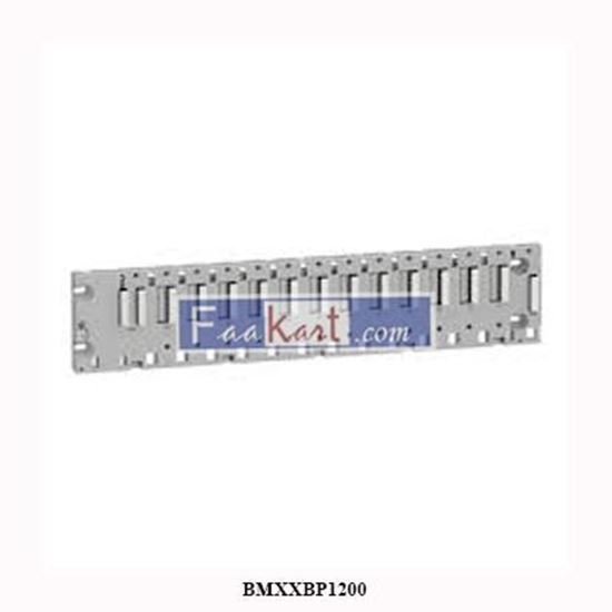 Picture of BMXXBP1200 SCHNEIDER ELECTRIC rack M340 -12 slots - panel or plate mounting