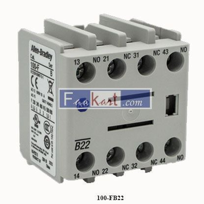 Picture of 100-FB22   Allen-Bradley  Auxiliary Contact