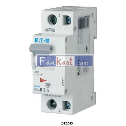 Picture of 242249  PLSM-B16/1N-MW  Eaton Moeller  MCB