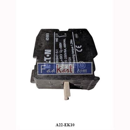 Picture of A22-EK10 EATON CONTACT BLOCK 254454