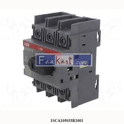 Picture of OT125F3   1SCA105033R1001  ABB  DIN-rail mountable switch-diconnector
