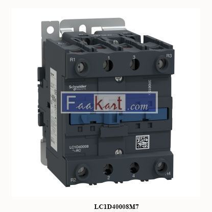 Picture of LC1D40008M7  SCHNEIDER  contactor