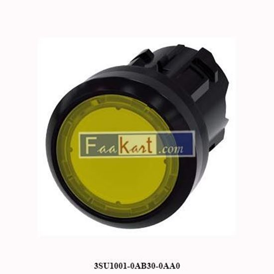 Picture of 3SU1001-0AB30-0AA0 SIEMENS Switch push-button