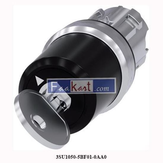 Picture of 3SU1050-5BF01-0AA0 SIEMENS-Switch rotary with key