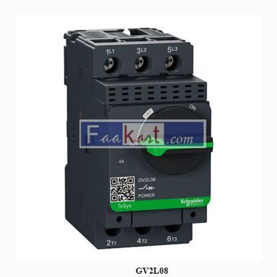 Picture of GV2L08 SCHNEIDER Motor circuit breaker