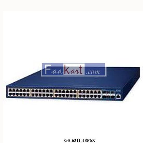 Picture of GS-6311-48P6X  Planet  Managed Switch