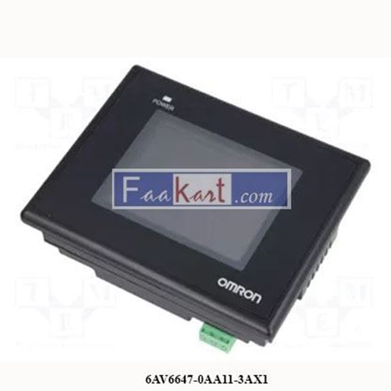 Picture of 6AV6647-0AA11-3AX1  SIEMENS  HMI panel