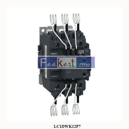 Picture of LC1DWK12P7  SCHNEIDER  Capacitor contactor