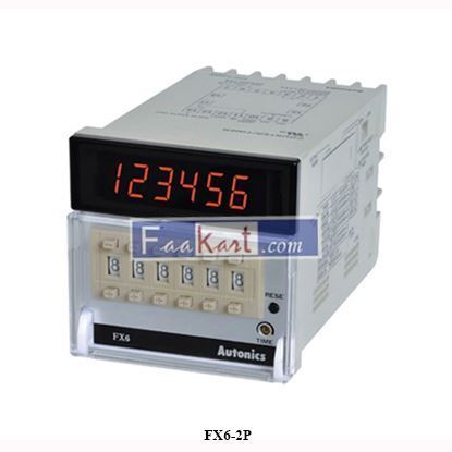 Picture of FX6-2P-100-240VAC AUTONICS Counter and Timer