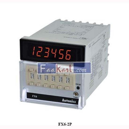 Picture of FX6-2P-100-240VAC AUTONICS Counter and Timer