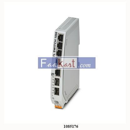 Picture of FL SWITCH 1005N-2SFX  1085176 PHOENIX CONT Industrial Ethernet Switch