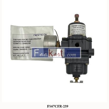 Picture of FS67CFR-239  EMERSON  INSTRUMENT SUPPLY REGULATOR