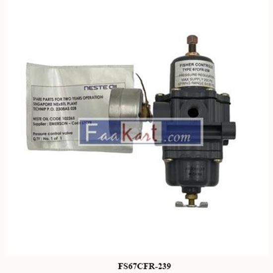 Picture of FS67CFR-239  EMERSON  INSTRUMENT SUPPLY REGULATOR