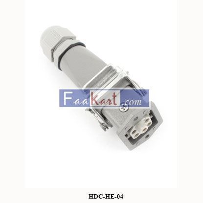 Picture of Hdc-He-04   Heavy Duty Rectangular Connector