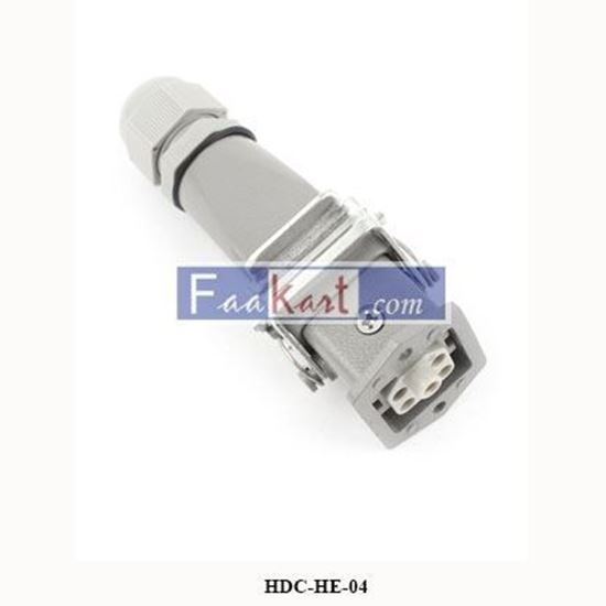 Picture of Hdc-He-04   Heavy Duty Rectangular Connector