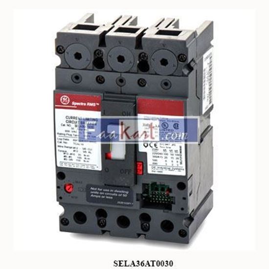 Picture of SELA36AT0030  GENERAL ELECTRIC Molded Case Circuit Breaker