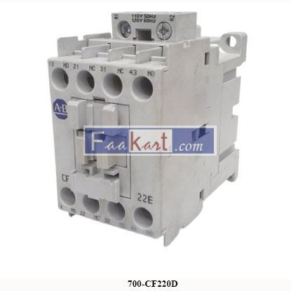 Picture of 700-CF220D  Allen-Bradley  Industrial Relay