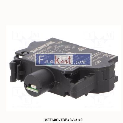 Picture of 3SU1401-1BB40-3AA0  SIEMENS  LED module with integrated LED