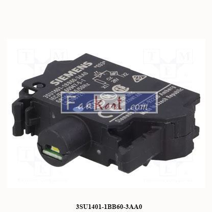 Picture of 3SU1401-1BB60-3AA0  SIEMENS  LED module with integrated LED