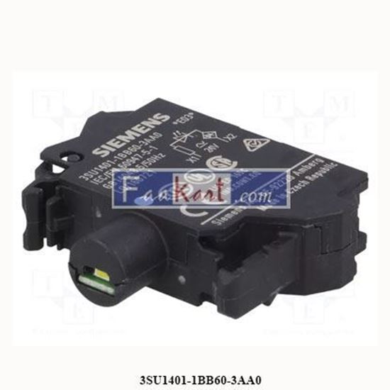 Picture of 3SU1401-1BB60-3AA0  SIEMENS  LED module with integrated LED