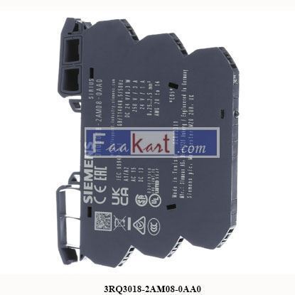 Picture of 3RQ3018-2AM08-0AA0  SIEMENS  OUTPUT COUPLER RELAY COUPLER