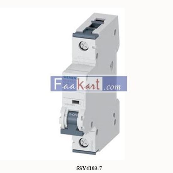 Picture of 5SY4103-7  SIEMENS  Miniature circuit breaker