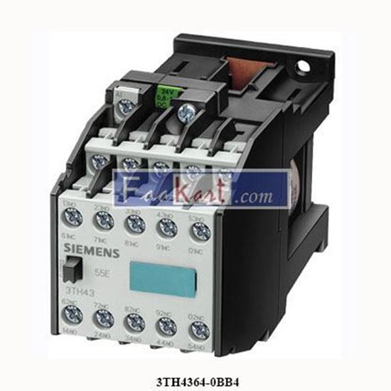 Picture of 3TH4364-0BB4  SIEMENS Contactor relay