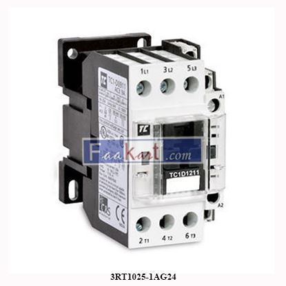 Picture of 3RT1025-1AG24 SIEMENS CONTACTOR, AC-3 7.5 KW/400 V