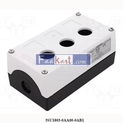 Picture of 3SU1803-0AA00-0AB1  SIEMENS Enclosure for command devices