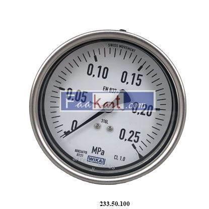 Picture of 233.50.100   Wika  Pressure Gauge