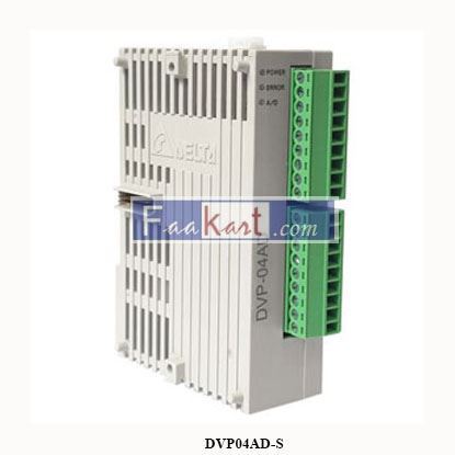 Picture of DVP04AD-S  Delta Electronics  INPUT MODULE