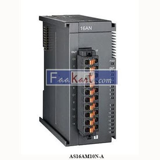 Picture of AS16AM10N-A  DELTA Controller Accessories AS Series IO Module - 16 DI