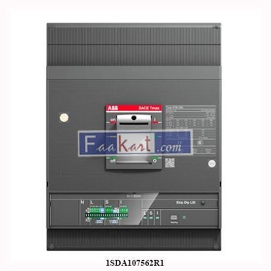 Picture of 1SDA107562R1  ABB  XT6N 800 Ekip Dip LS/I In=630 3p F F CIRCUIT BREAKER