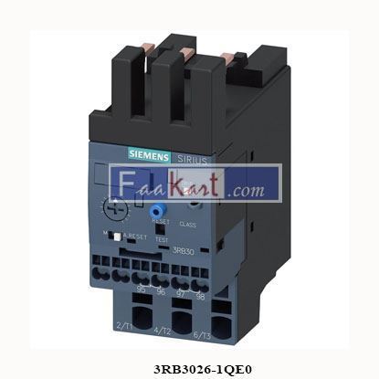 Picture of 3RB3026-1QE0  SIEMENS  Overload relay