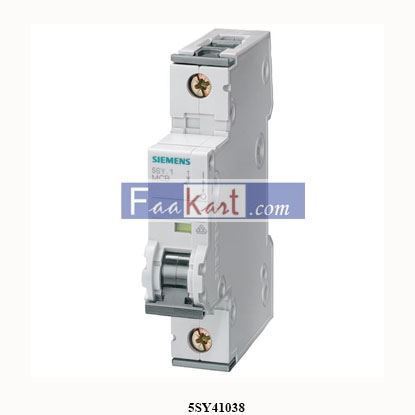 Picture of 5SY4103-8  SIEMENS  Miniature circuit breaker