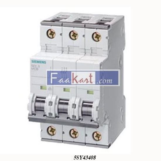 Picture of 5SY4340-8  SIEMENS  MINIATURE CIRCUIT BREAKER