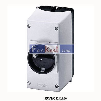 Picture of 3RV1923-1CA00  SIEMENS  MOLDED-PLASTIC ENCLOSURE