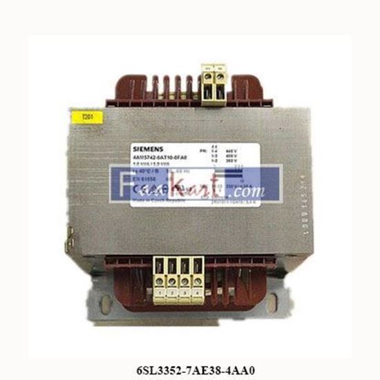 Picture of 6SL3352-7AE38-4AA0  Siemens  replacement fan transformer