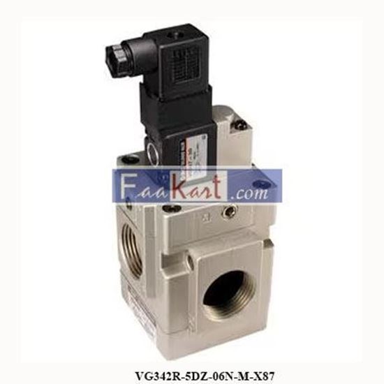 Picture of VG342R-5DZ-06N-M-X87  SMC  SOLENOID  VALVE