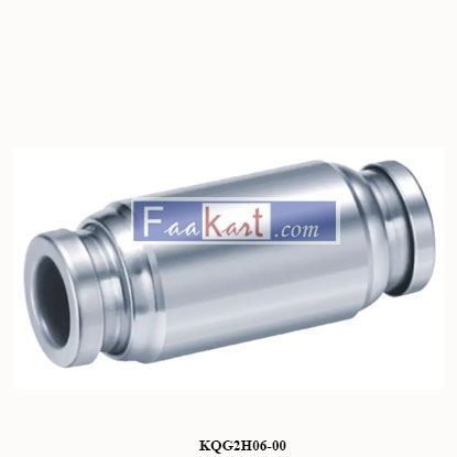 Picture of KQG2H06-00 SMC  fitting, sus, union, KQG STAINLESS STEEL FITTING