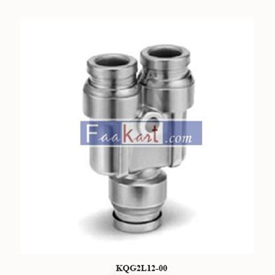 Picture of KQG2L12-00  SMC  fitting, sus, union elbow, KQG STAINLESS STEEL FITTING