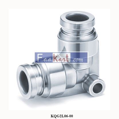Picture of KQG2L06-00  SMC  fitting, sus, union elbow, KQG STAINLESS STEEL FITTING
