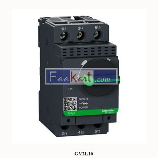 Picture of GV2L16  SCHNEIDER Motor circuit breaker