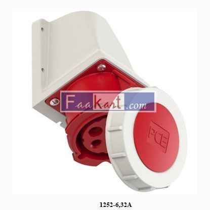 Picture of 1252-6 32A  PCE  WALL MOUNTED SOCKET