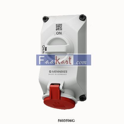 Picture of 5603506G  MENNEKES   Wall mounted receptacle