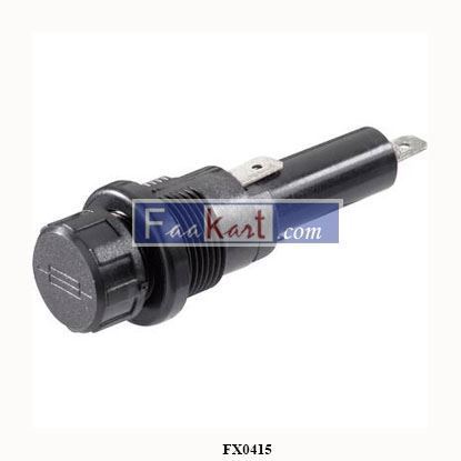 Picture of FX0415  Bulgin  Fuse Holder Panel Mount
